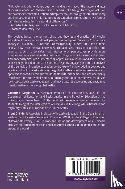 Migliarini, Valentina, Elder, Brent C. - The Future of Inclusive Education