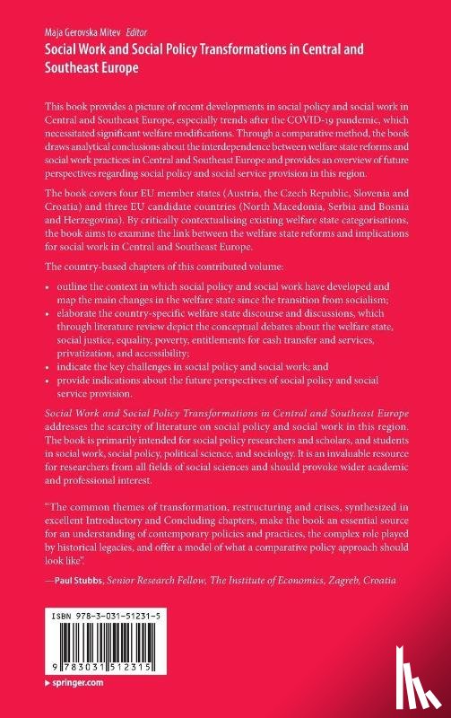  - Social Work and Social Policy Transformations in Central and Southeast Europe