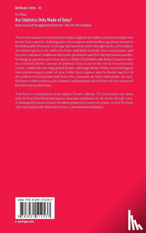 Brian, Eric - Are Statistics Only Made of Data?