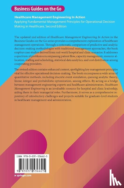 Kolker, Alexander - Healthcare Management Engineering In Action