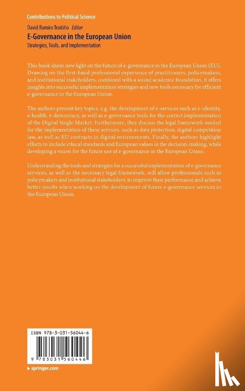  - E-Governance in the European Union