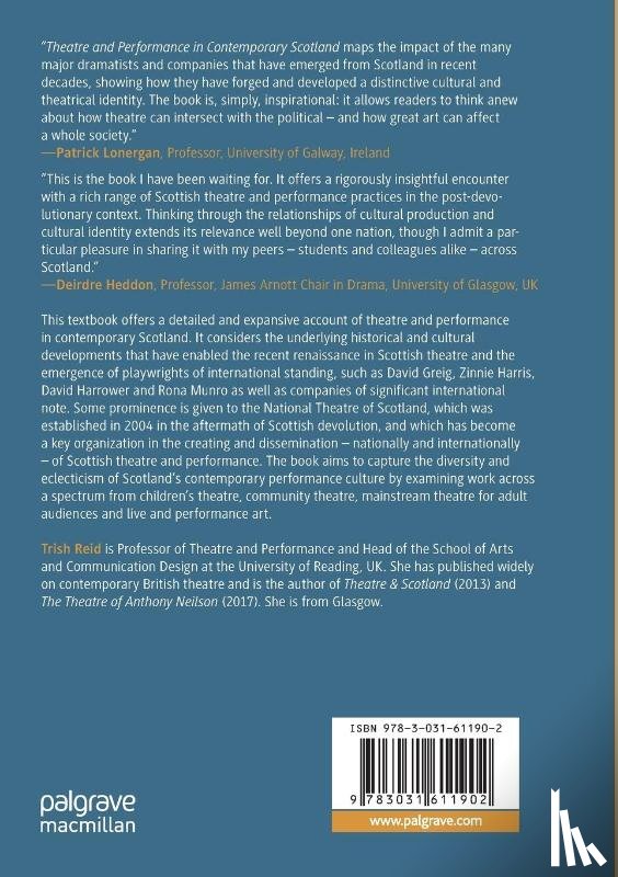 Reid, Trish - Theatre and Performance in Contemporary Scotland
