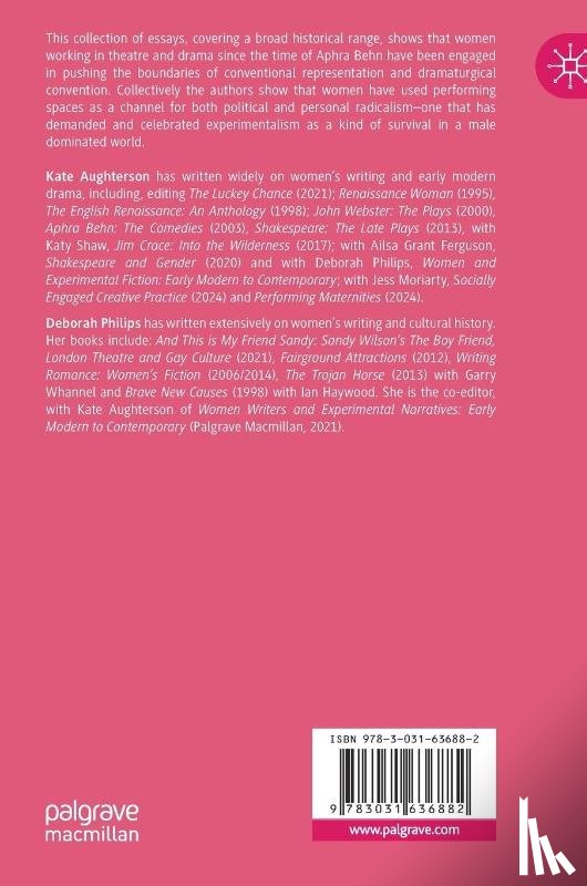  - Women Experimenting in Theatre