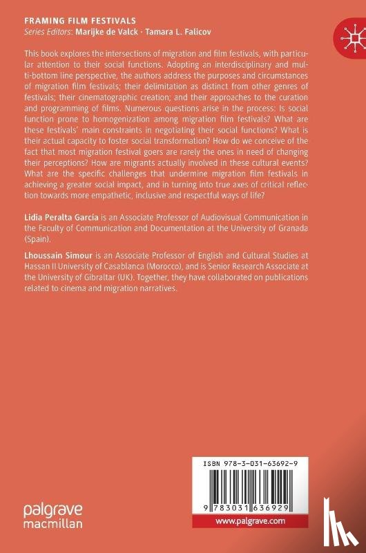 Peralta Garcia, Lidia, Simour, Lhoussain - Migration Film Festivals