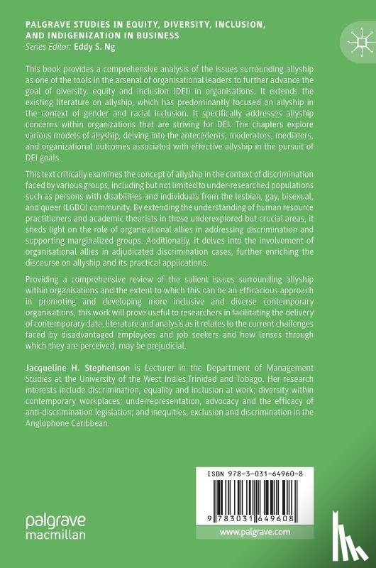 Stephenson, Jacqueline H. - Allyship in Organizations