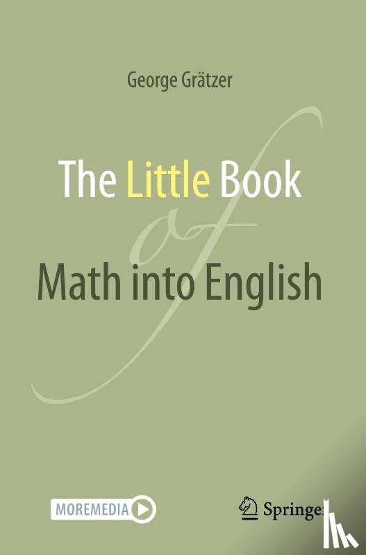 Gratzer, George - The Little Book of Math into English