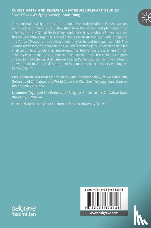  - African Pentecostalism from African Perspectives