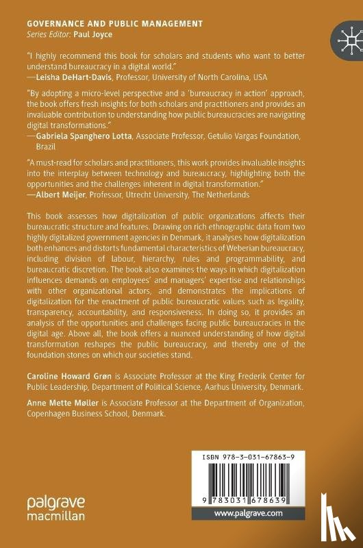 Grøn, Caroline Howard, Møller, Anne Mette - Public Bureaucracy and Digital Transformation