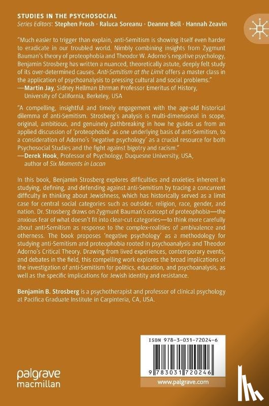 Strosberg, Benjamin B. - Anti-Semitism at the Limit