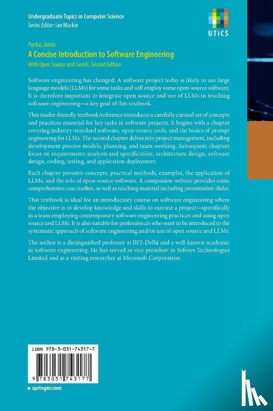 Jalote, Pankaj - A Concise Introduction to Software Engineering