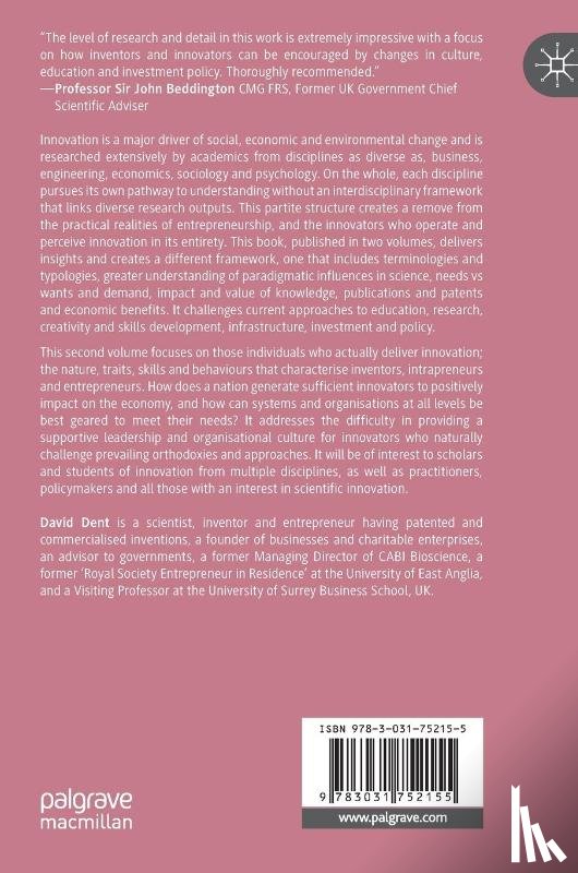 Dent, David - The Nature of Scientific Innovation, Volume II