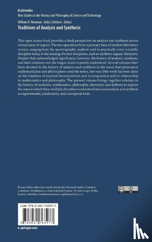  - Traditions of Analysis and Synthesis