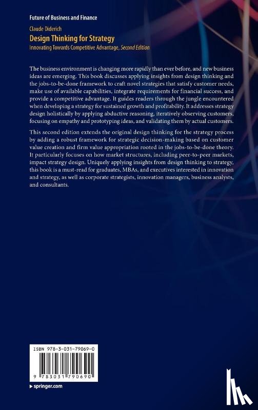 Diderich, Claude - Design Thinking for Strategy