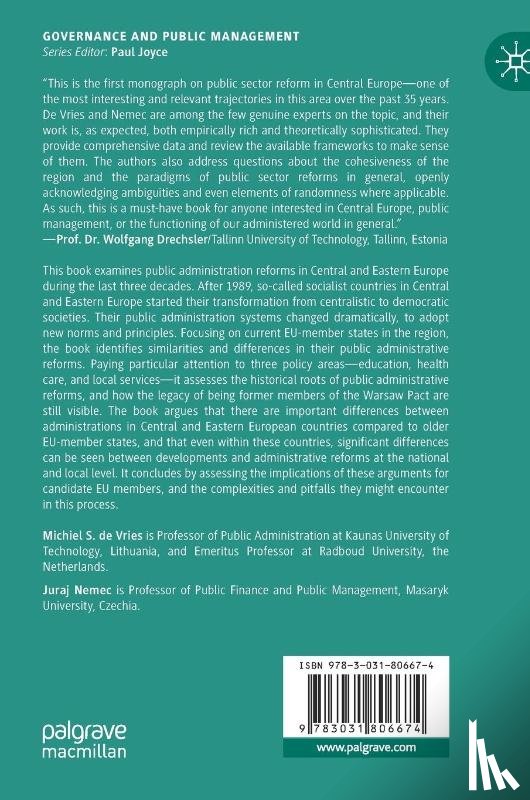 Nemec, Juraj, De Vries, Michiel S. - 35 Years of Public Sector Reform in Central Europe