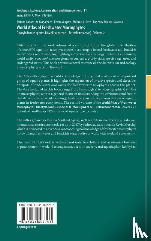 Lobato-de Magalhaes, Tatiana, Murphy, Kevin, L. Otte, Marinus, Molina-Navarro, Eugenio - World Atlas of Freshwater Macrophytes