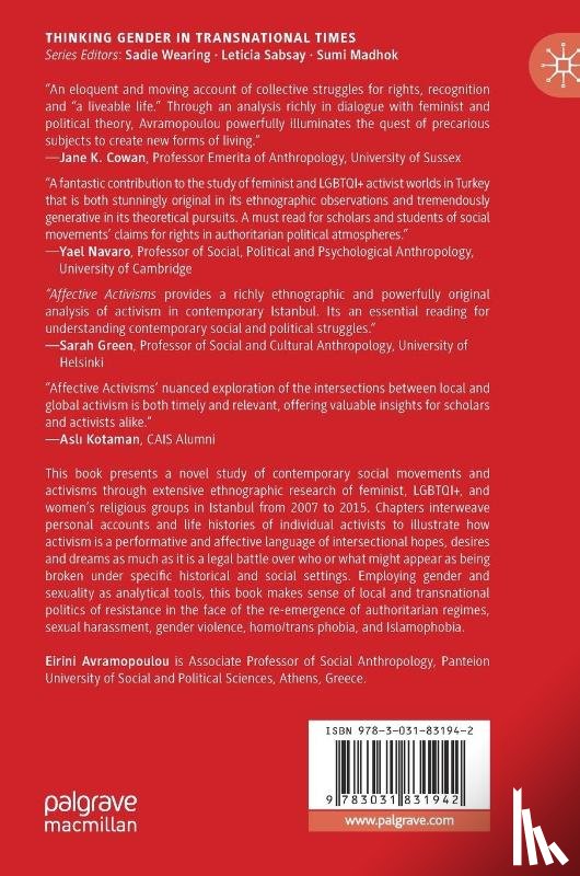 Avramopoulou, Eirini - Affective Activisms and the Right to Have Rights in Turkey