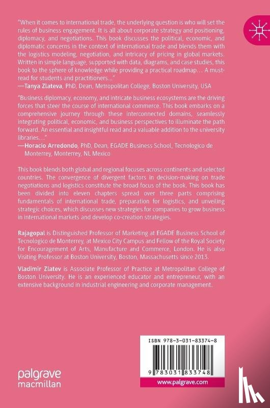 Zlatev, Vladimir, Rajagopal - Decisions in International Trade and Logistics