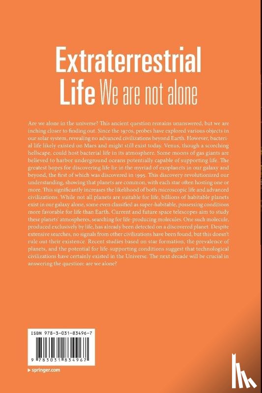 Del Popolo, Antonino - Extraterrestrial Life