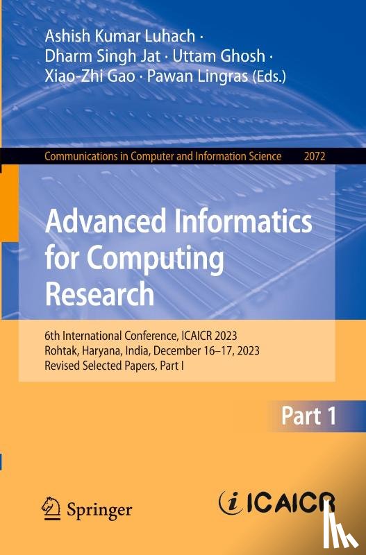  - Advanced Informatics for Computing Research