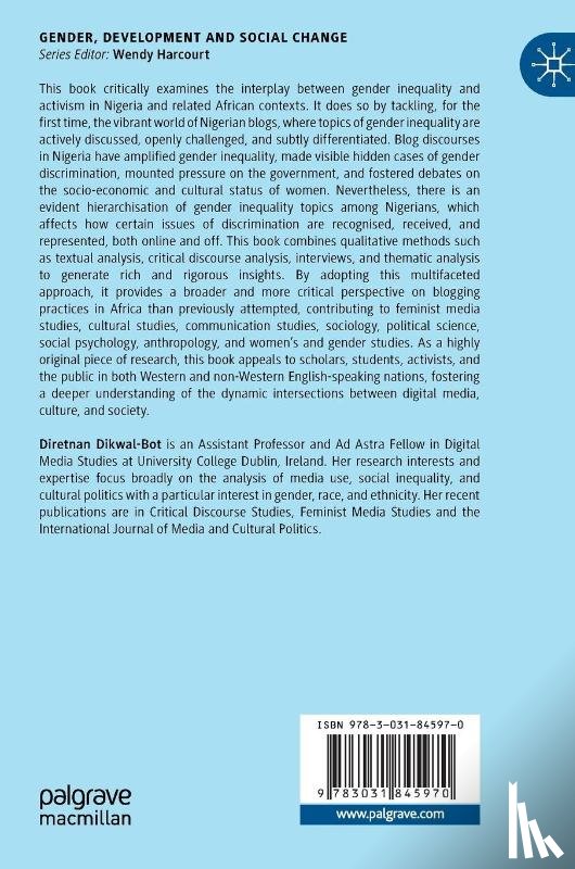Dikwal-Bot, Diretnan - Blogging and Gender Activism in Nigeria