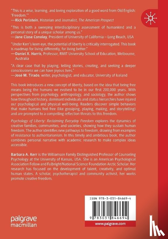 Kerr, Barbara A. - The Psychology of Liberty