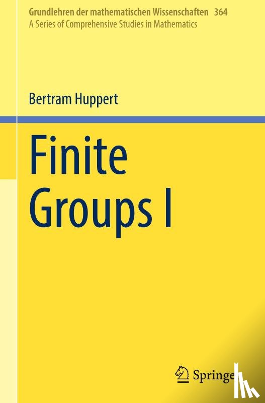 Huppert, Bertram - Finite Groups I