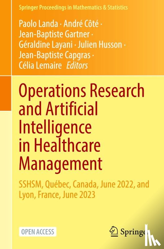  - Operations Research and Artificial Intelligence in Healthcare Management