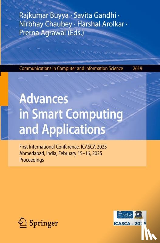  - Advances in Smart Computing and Applications