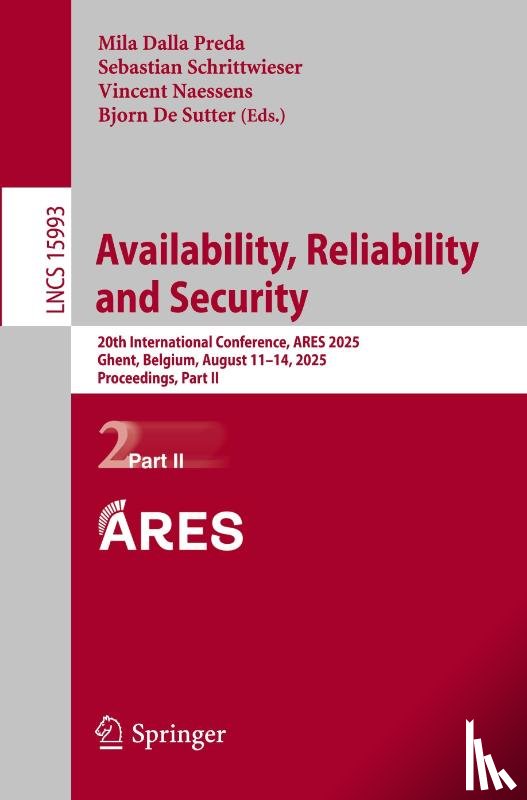  - Availability, Reliability and Security