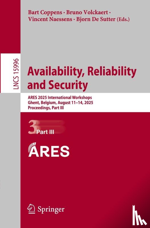  - Availability, Reliability and Security