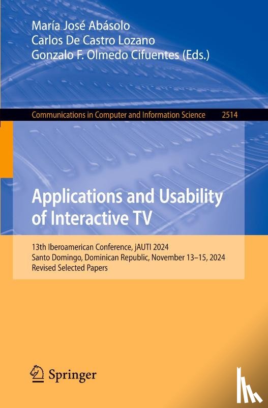  - Applications and Usability of Interactive TV