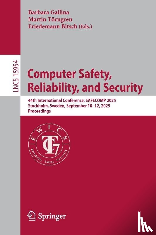  - Computer Safety, Reliability, and Security