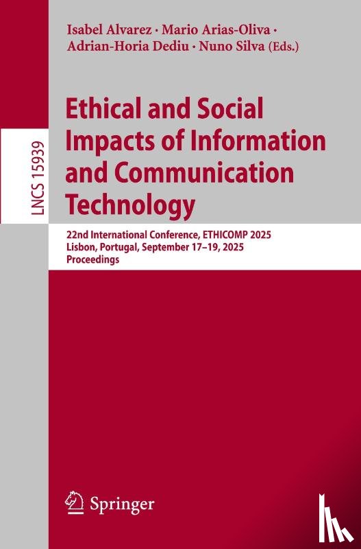  - Ethical and Social Impacts of Information and Communication Technology