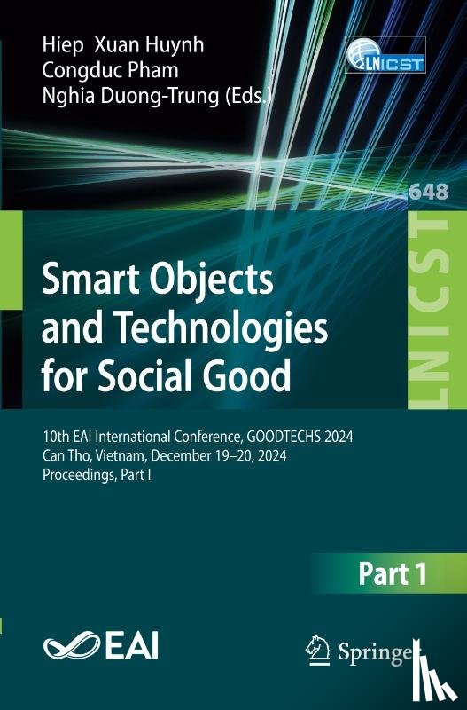  - Smart Objects and Technologies for Social Good