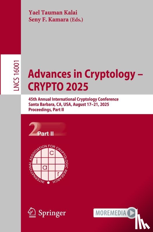  - Advances in Cryptology - CRYPTO 2025