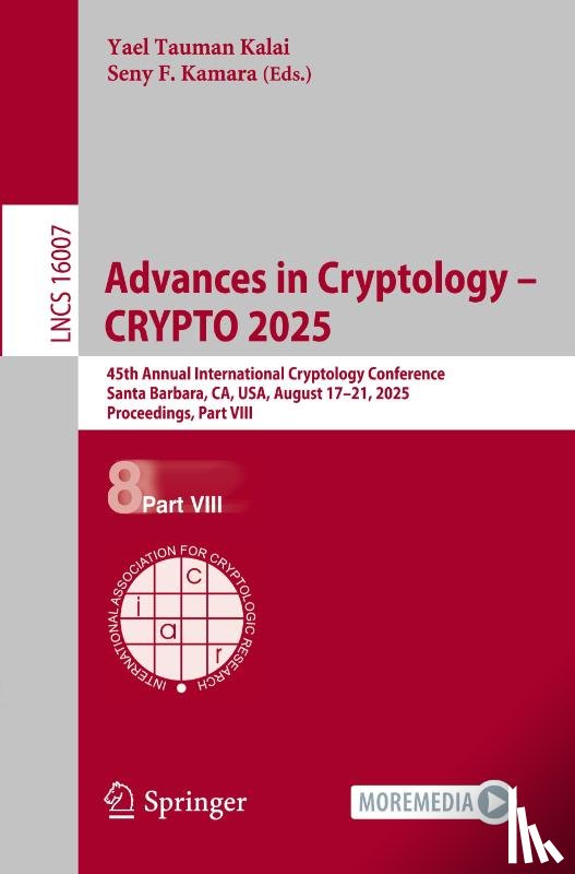  - Advances in Cryptology - CRYPTO 2025