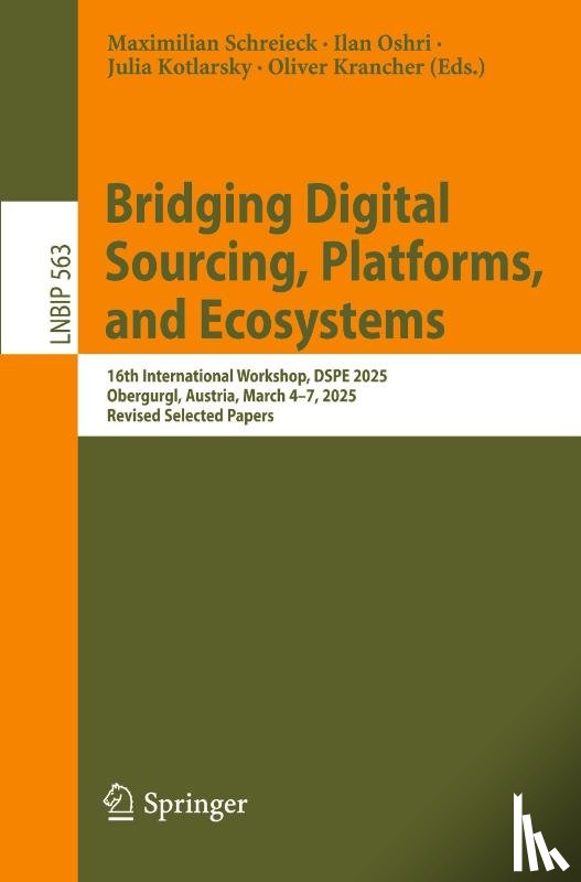  - Bridging Digital Sourcing, Platforms, and Ecosystems