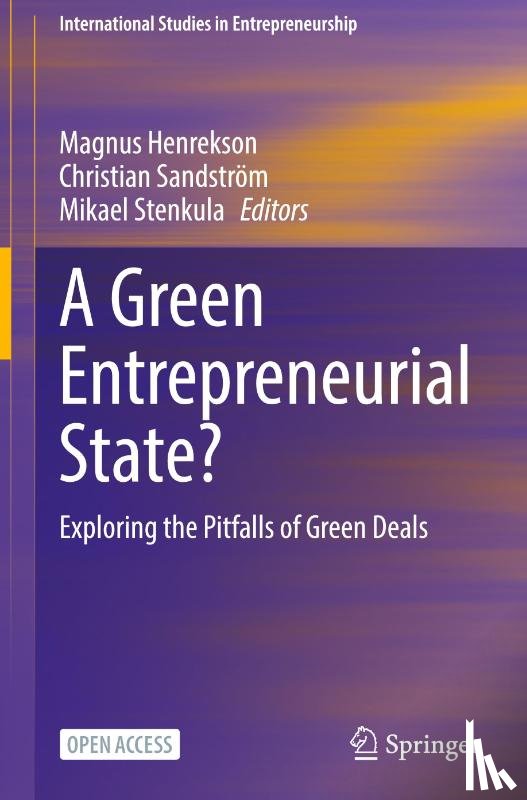  - A Green Entrepreneurial State?