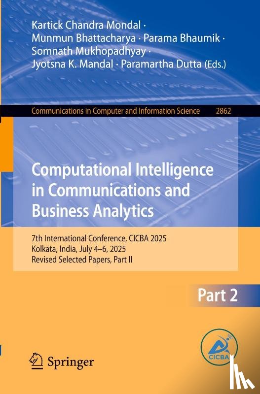  - Computational Intelligence in Communications and Business Analytics
