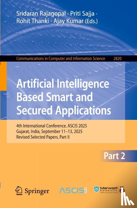  - Artificial Intelligence Based Smart and Secured Applications
