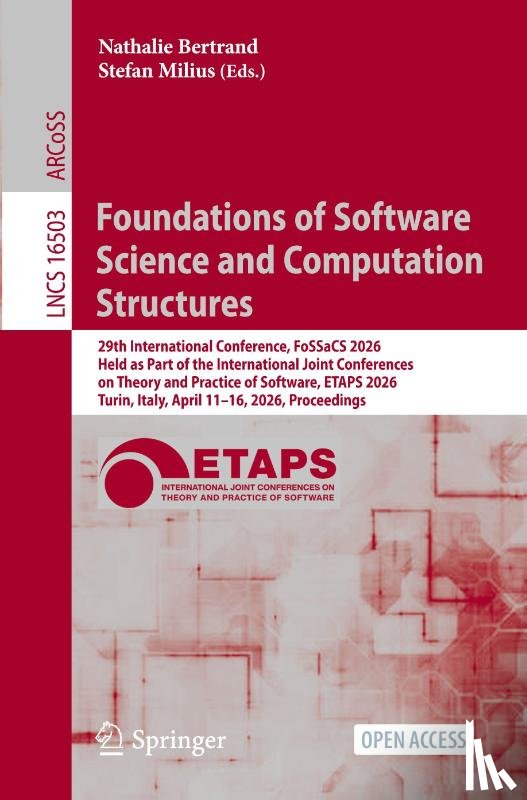  - Foundations of Software Science and Computation Structures