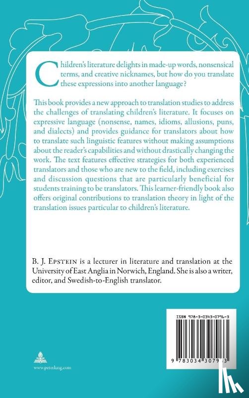 Epstein, B.J. - Translating Expressive Language in Children’s Literature