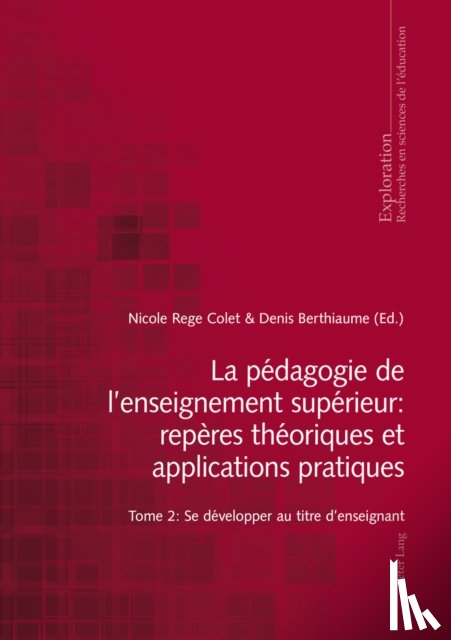  - La pedagogie de l'enseignement superieur
