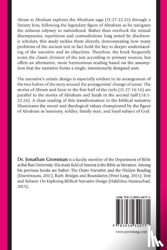 Grossman, Jonathan - Abram to Abraham