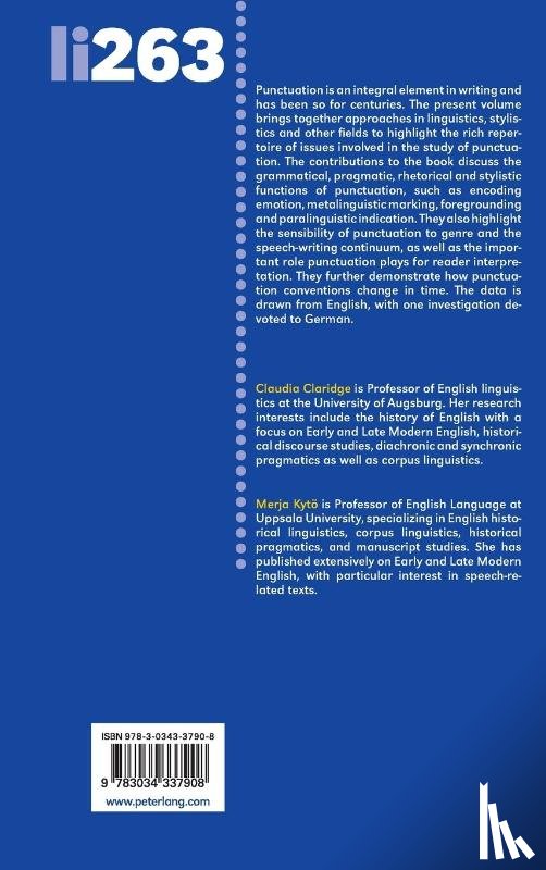  - Punctuation in Context – Past and Present Perspectives