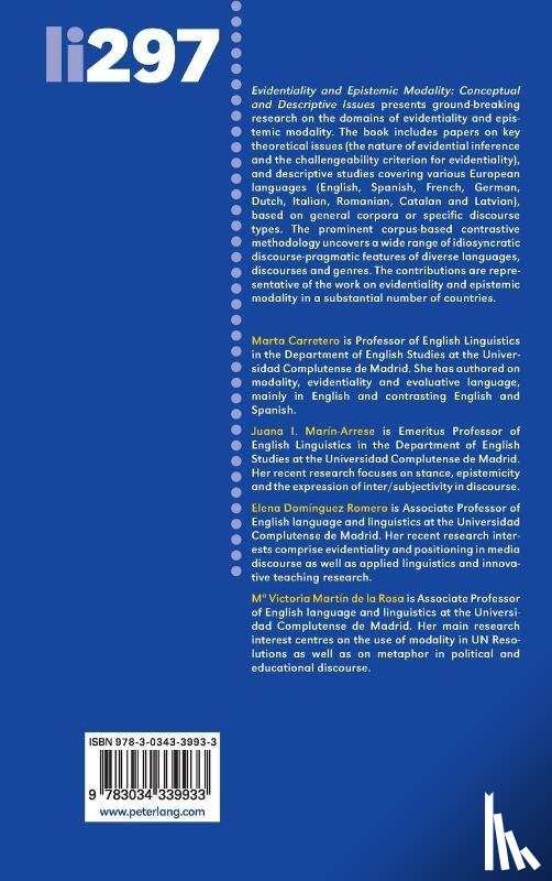 - Evidentiality and Epistemic Modality
