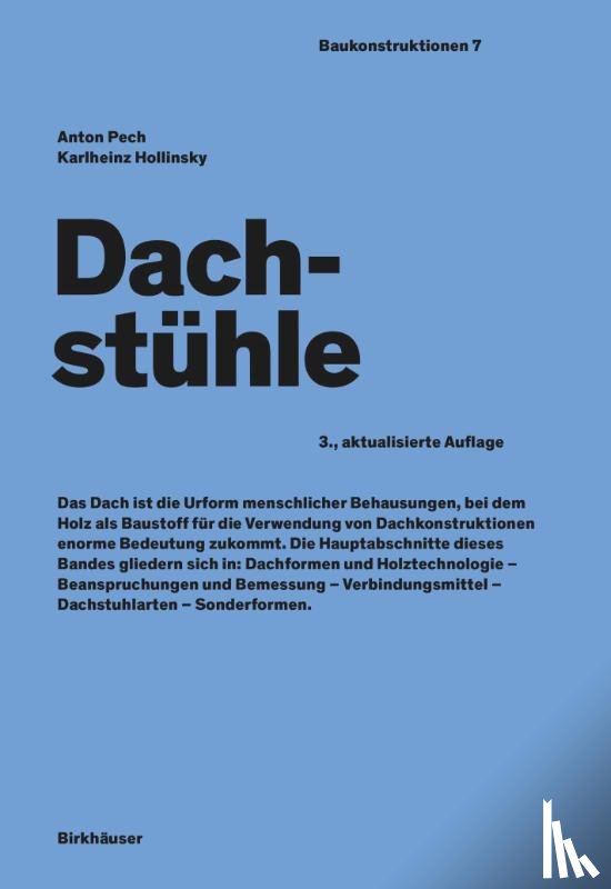 Pech, Anton, Hollinsky, Karlheinz - Dachstuhle