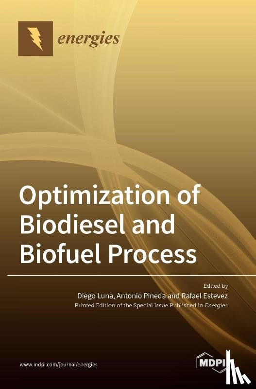 LUNA, DIEGO - Optimization of Biodiesel and Biofuel Process