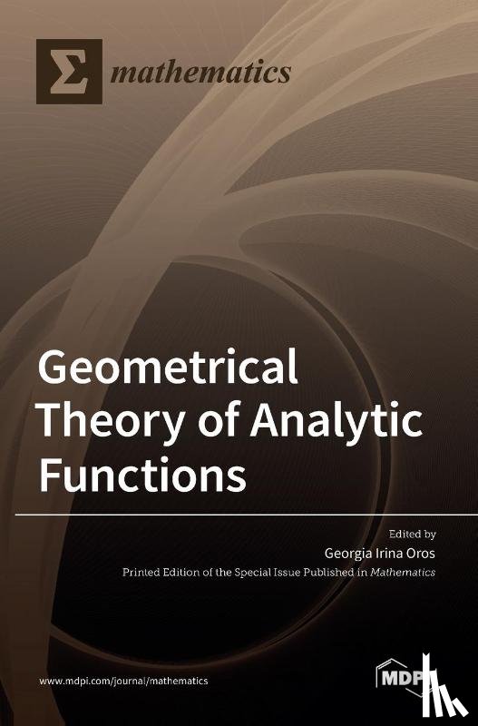 Irina Oros, Georgia - Geometrical Theory of Analytic Functions