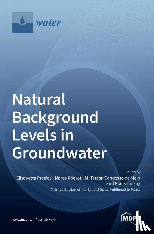  - Natural Background Levels in Groundwater